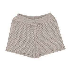 NEW BEBE ORGANIC women's daphne shorts in beige